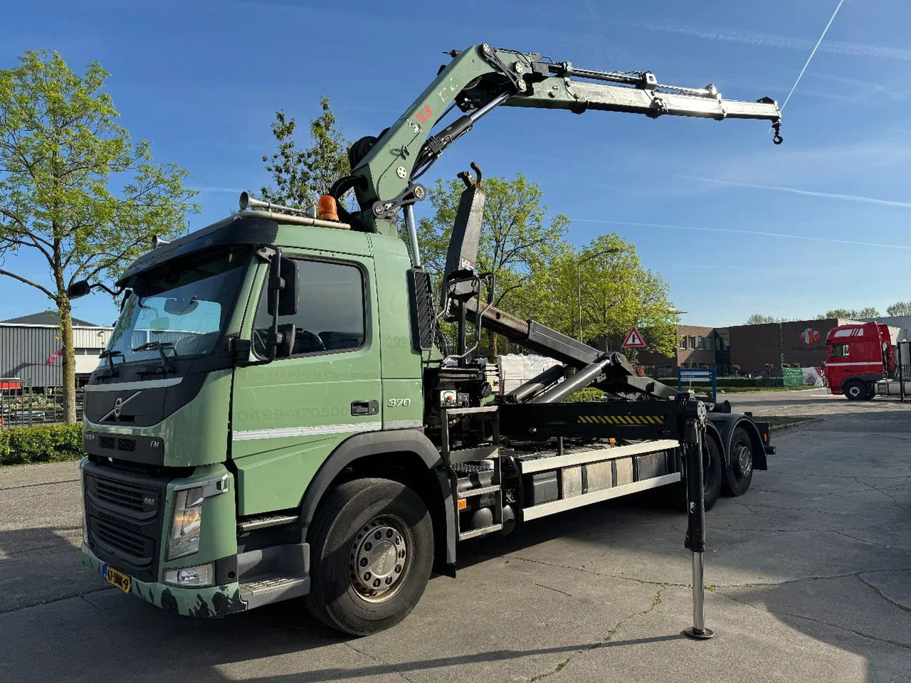 Volvo FM 370 6X2 VDL 21T + HIAB 211 + REMOTE CONTROL - Φορτηγό φόρτωσης γάντζου, Φορτηγό με γερανό: φωτογραφία 1 Volvo FM 370 6X2 VDL 21T + HIAB 211 + REMOTE CONTROL - Φορτηγό φόρτωσης γάντζου, Φορτηγό με γερανό: φωτογραφία 1
