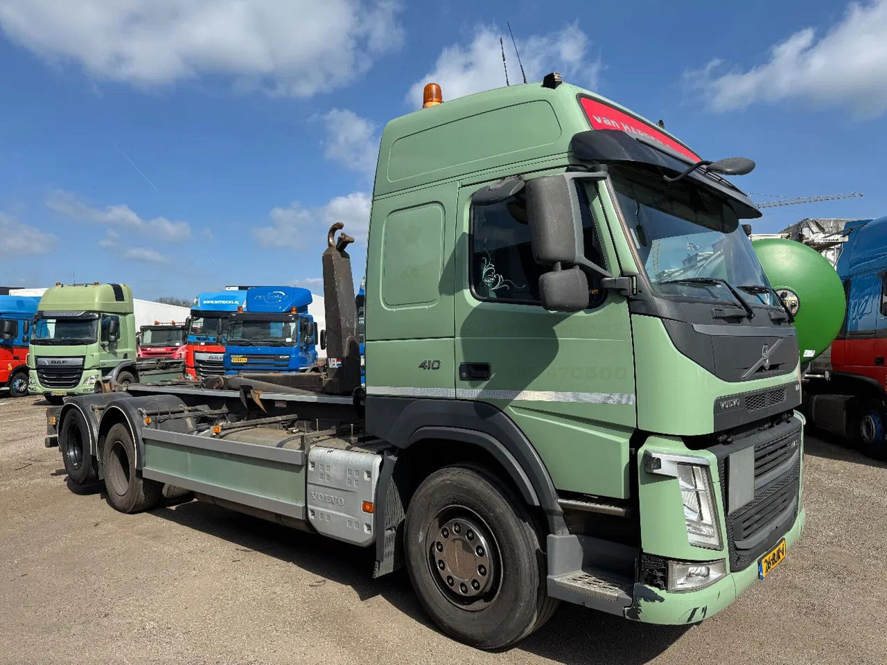 Φορτηγό φόρτωσης γάντζου Volvo FM 410 6X2 EURO 6 VDL 20 T HOOK LIFTING AXLE: φωτογραφία 11