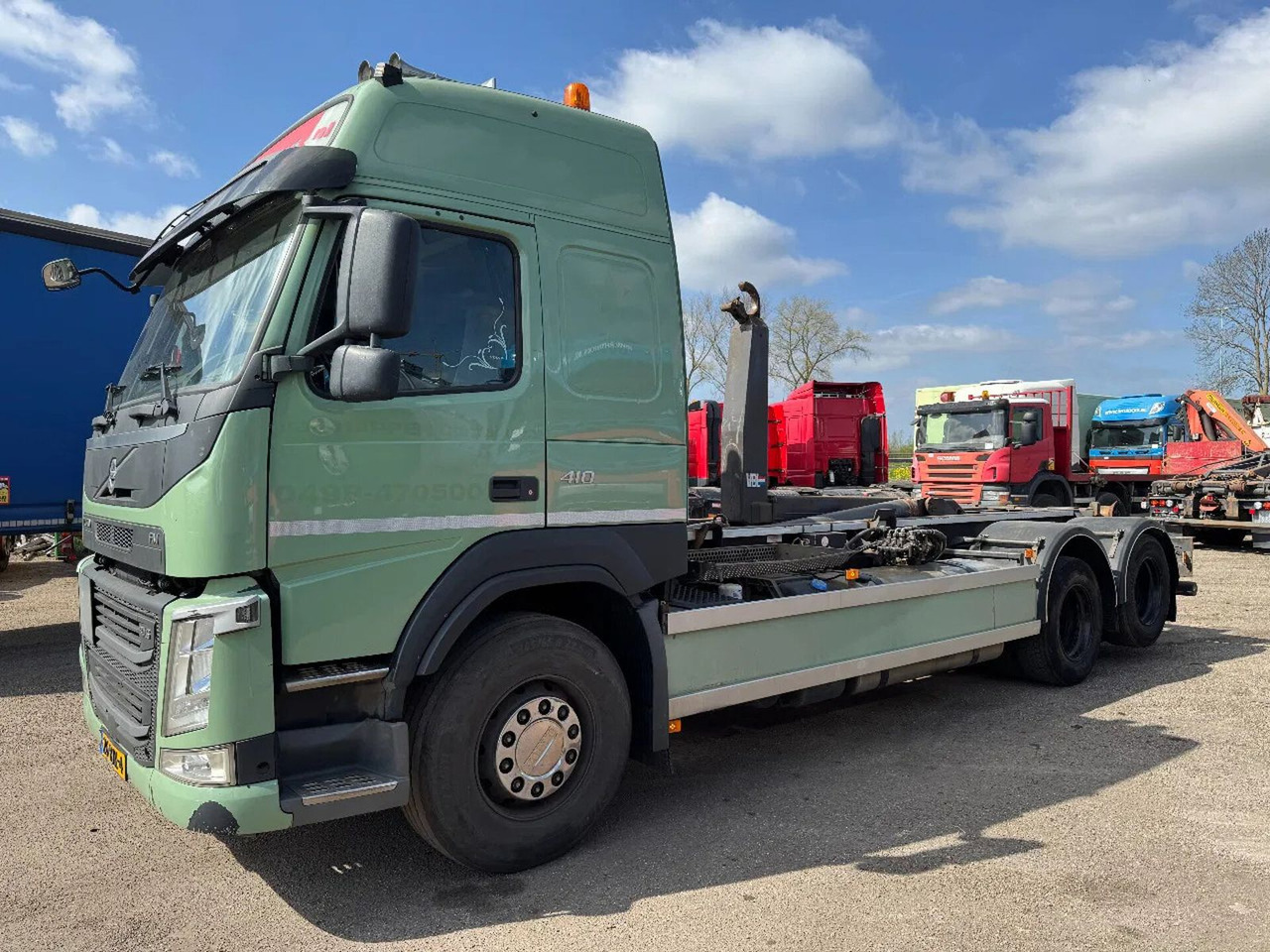 Φορτηγό φόρτωσης γάντζου Volvo FM 410 6X2 EURO 6 VDL 20 T HOOK LIFTING AXLE: φωτογραφία 9