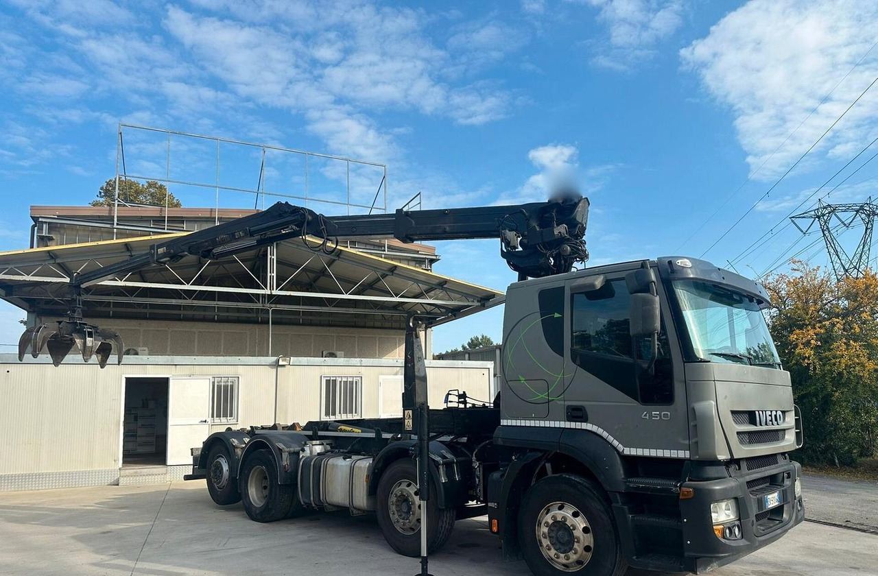 Motrice Iveco scarrabile con gru caricante - Φορτηγό φόρτωσης γάντζου, Φορτηγό με γερανό: φωτογραφία 4 Motrice Iveco scarrabile con gru caricante - Φορτηγό φόρτωσης γάντζου, Φορτηγό με γερανό: φωτογραφία 4