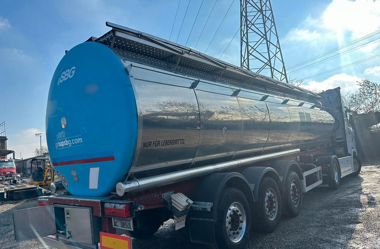 Semirimorchio cisterna Menci trasporto alimentari - Επικαθήμενο βυτίο: φωτογραφία 1 Semirimorchio cisterna Menci trasporto alimentari - Επικαθήμενο βυτίο: φωτογραφία 1