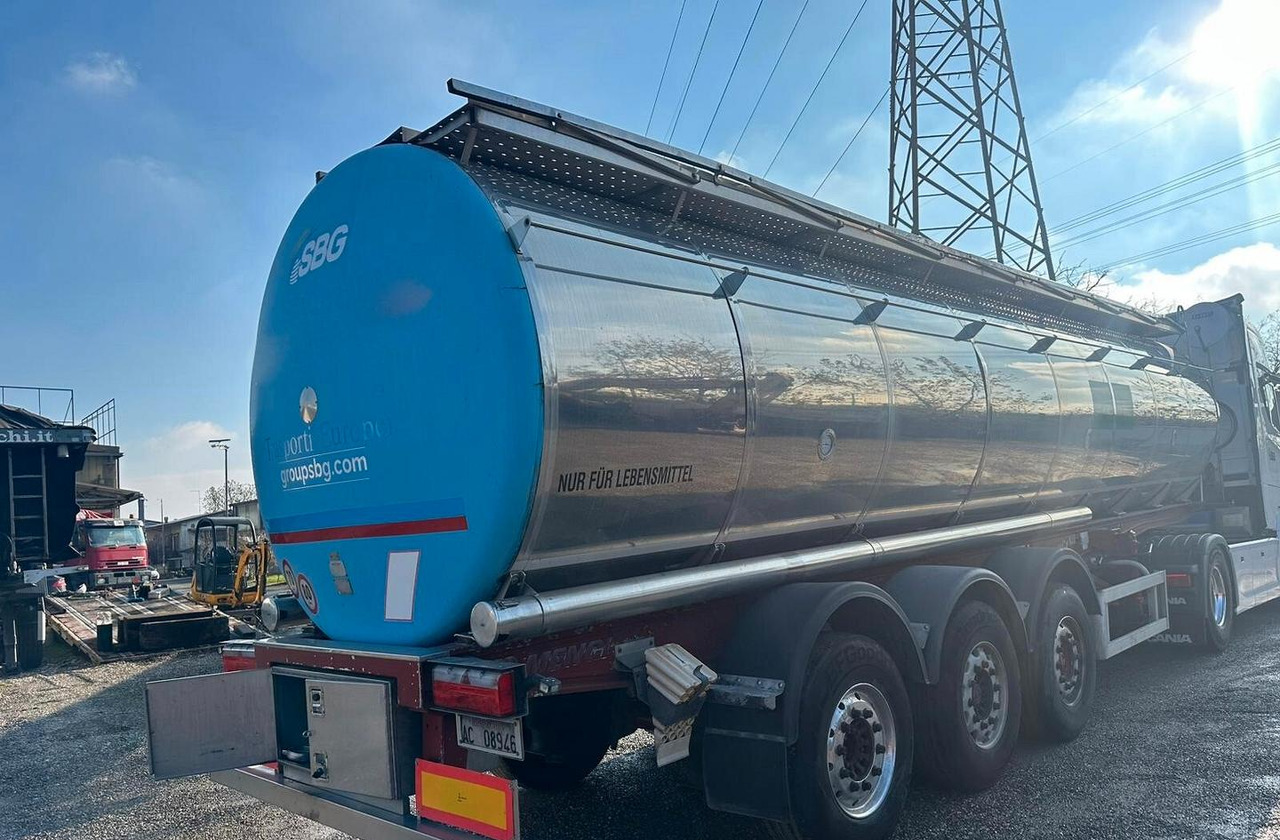 Semirimorchio cisterna Menci trasporto alimentari - Επικαθήμενο βυτίο: φωτογραφία 5 Semirimorchio cisterna Menci trasporto alimentari - Επικαθήμενο βυτίο: φωτογραφία 5