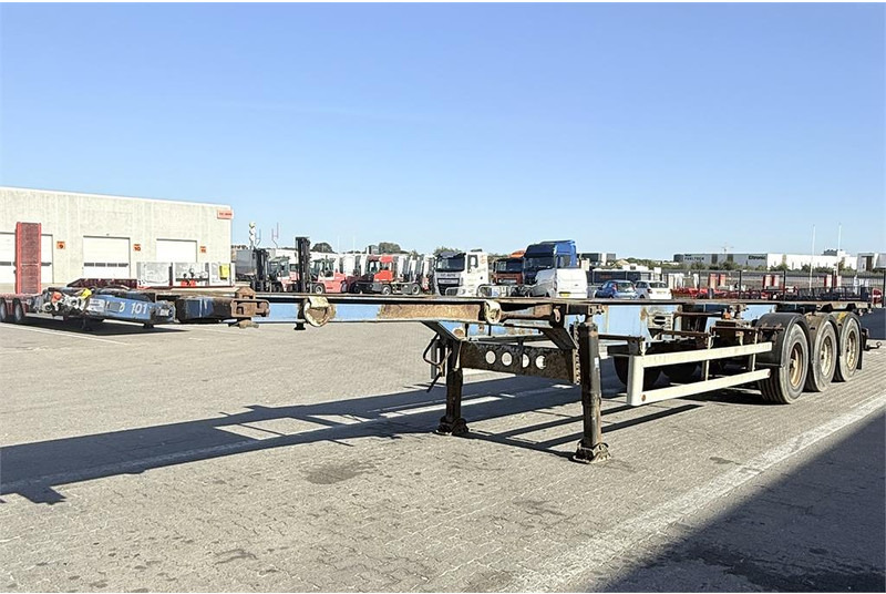 LECI Containerchassis - Επικαθήμενο μεταφοράς εμπορευματοκιβωτίων/ Κινητό αμάξωμα: φωτογραφία 1 LECI Containerchassis - Επικαθήμενο μεταφοράς εμπορευματοκιβωτίων/ Κινητό αμάξωμα: φωτογραφία 1