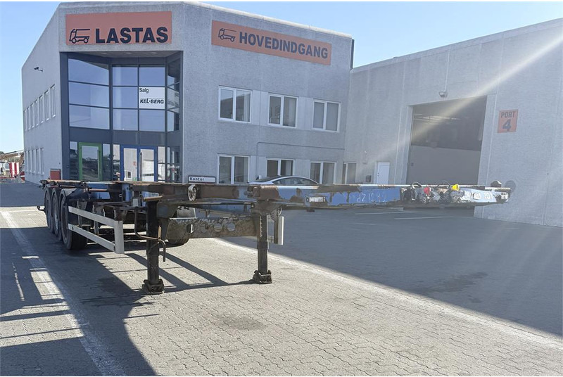 LECI Containerchassis - Επικαθήμενο μεταφοράς εμπορευματοκιβωτίων/ Κινητό αμάξωμα: φωτογραφία 2 LECI Containerchassis - Επικαθήμενο μεταφοράς εμπορευματοκιβωτίων/ Κινητό αμάξωμα: φωτογραφία 2