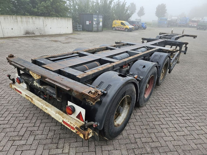 Broshuis MFCC Multi - Lifting axle - 2x20FT / 40FTHC / 45FTHC - Επικαθήμενο μεταφοράς εμπορευματοκιβωτίων/ Κινητό αμάξωμα: φωτογραφία 4 Broshuis MFCC Multi - Lifting axle - 2x20FT / 40FTHC / 45FTHC - Επικαθήμενο μεταφοράς εμπορευματοκιβωτίων/ Κινητό αμάξωμα: φωτογραφία 4