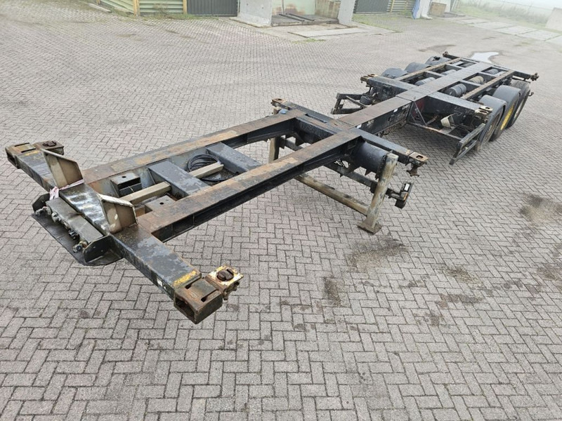 Broshuis MFCC Multi - Lifting axle - 2x20FT / 40FTHC / 45FTHC - Επικαθήμενο μεταφοράς εμπορευματοκιβωτίων/ Κινητό αμάξωμα: φωτογραφία 1 Broshuis MFCC Multi - Lifting axle - 2x20FT / 40FTHC / 45FTHC - Επικαθήμενο μεταφοράς εμπορευματοκιβωτίων/ Κινητό αμάξωμα: φωτογραφία 1
