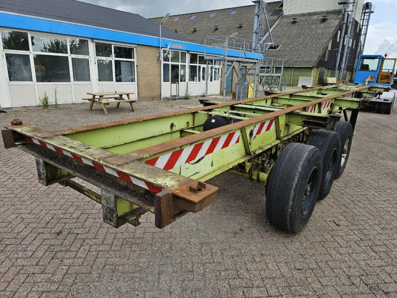 Επικαθήμενο μεταφοράς εμπορευματοκιβωτίων/ Κινητό αμάξωμα Fruehauf Steelspring - Drumbrakes: φωτογραφία 7