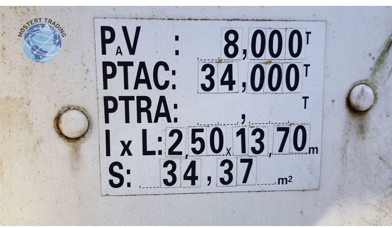 Τρέιλερ πλατφόρμα/ Καρότσα Groenewegen 90CM hoge aanhanger: φωτογραφία 14