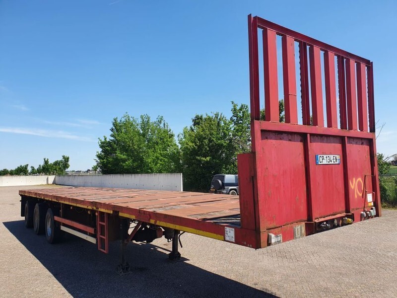 Nooteboom OVB-42 VV Extendable 20M Steering platform - Επικαθήμενο πλατφόρμα/ Καρότσα: φωτογραφία 5 Nooteboom OVB-42 VV Extendable 20M Steering platform - Επικαθήμενο πλατφόρμα/ Καρότσα: φωτογραφία 5