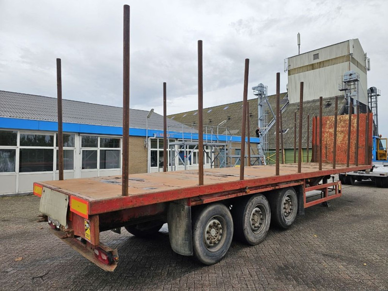 Trax 3 Meter extendable - MAX 15.5 meter long + Lifting axle - Επικαθήμενο πλατφόρμα/ Καρότσα: φωτογραφία 4 Trax 3 Meter extendable - MAX 15.5 meter long + Lifting axle - Επικαθήμενο πλατφόρμα/ Καρότσα: φωτογραφία 4