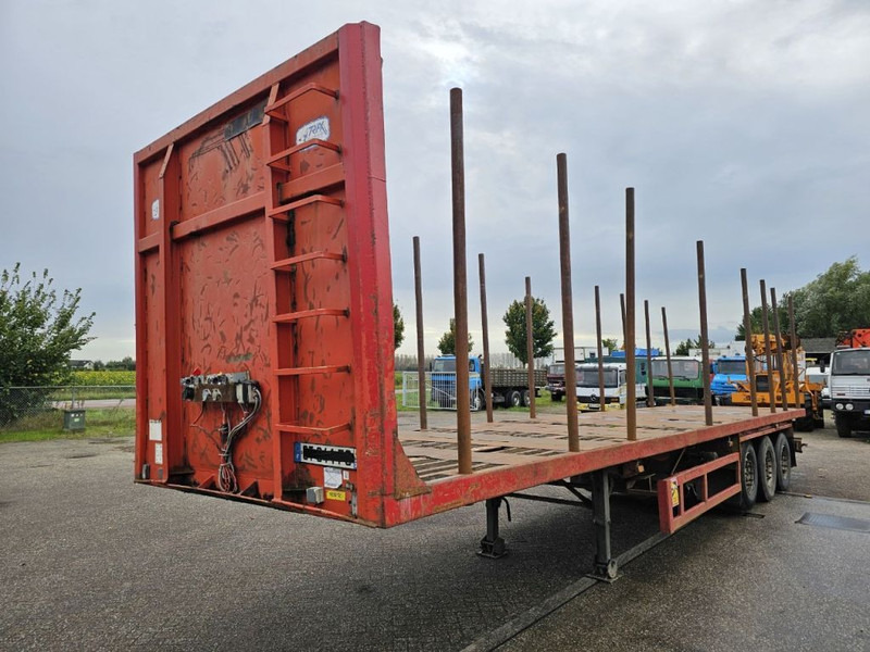 Trax 3 Meter extendable - MAX 15.5 meter long + Lifting axle - Επικαθήμενο πλατφόρμα/ Καρότσα: φωτογραφία 1 Trax 3 Meter extendable - MAX 15.5 meter long + Lifting axle - Επικαθήμενο πλατφόρμα/ Καρότσα: φωτογραφία 1