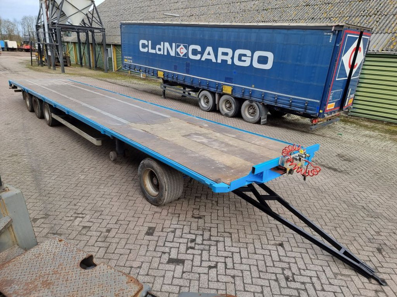 Van Hool 13.60 M LONG - 1 M HIGH - SUPER SINGLE TIRES - DRUM BRAKES - Τρέιλερ πλατφόρμα/ Καρότσα: φωτογραφία 3 Van Hool 13.60 M LONG - 1 M HIGH - SUPER SINGLE TIRES - DRUM BRAKES - Τρέιλερ πλατφόρμα/ Καρότσα: φωτογραφία 3