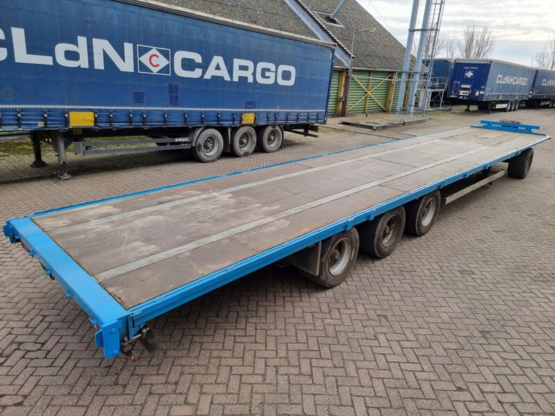 Van Hool 13.60 M LONG - 1 M HIGH - SUPER SINGLE TIRES - DRUM BRAKES - Τρέιλερ πλατφόρμα/ Καρότσα: φωτογραφία 4 Van Hool 13.60 M LONG - 1 M HIGH - SUPER SINGLE TIRES - DRUM BRAKES - Τρέιλερ πλατφόρμα/ Καρότσα: φωτογραφία 4