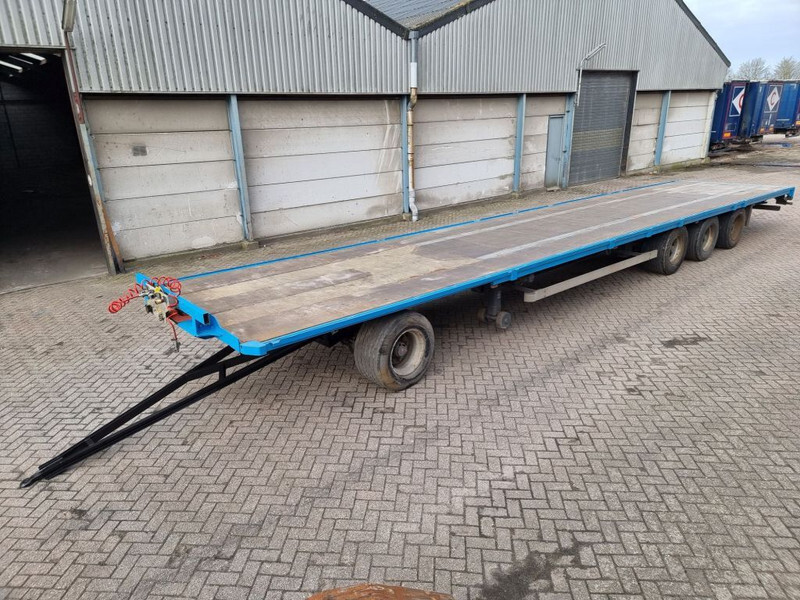 Van Hool 13.60 M LONG - 1 M HIGH - SUPER SINGLE TIRES - DRUM BRAKES - Τρέιλερ πλατφόρμα/ Καρότσα: φωτογραφία 1 Van Hool 13.60 M LONG - 1 M HIGH - SUPER SINGLE TIRES - DRUM BRAKES - Τρέιλερ πλατφόρμα/ Καρότσα: φωτογραφία 1