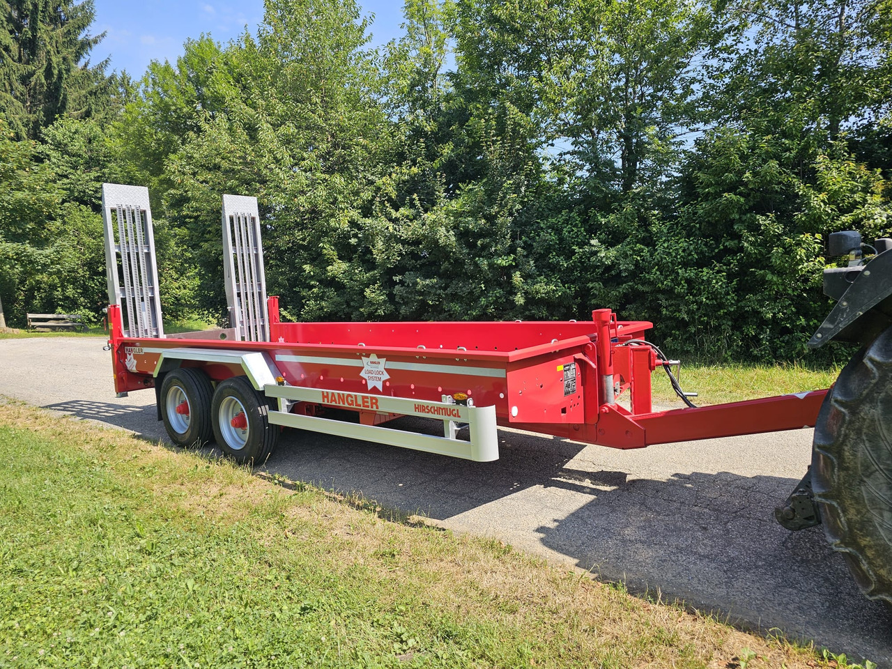 Fliegl TTS-H 100 / Hangler TPS 2 - Ρυμούλκα με χαμηλό δάπεδο: φωτογραφία 3 Fliegl TTS-H 100 / Hangler TPS 2 - Ρυμούλκα με χαμηλό δάπεδο: φωτογραφία 3