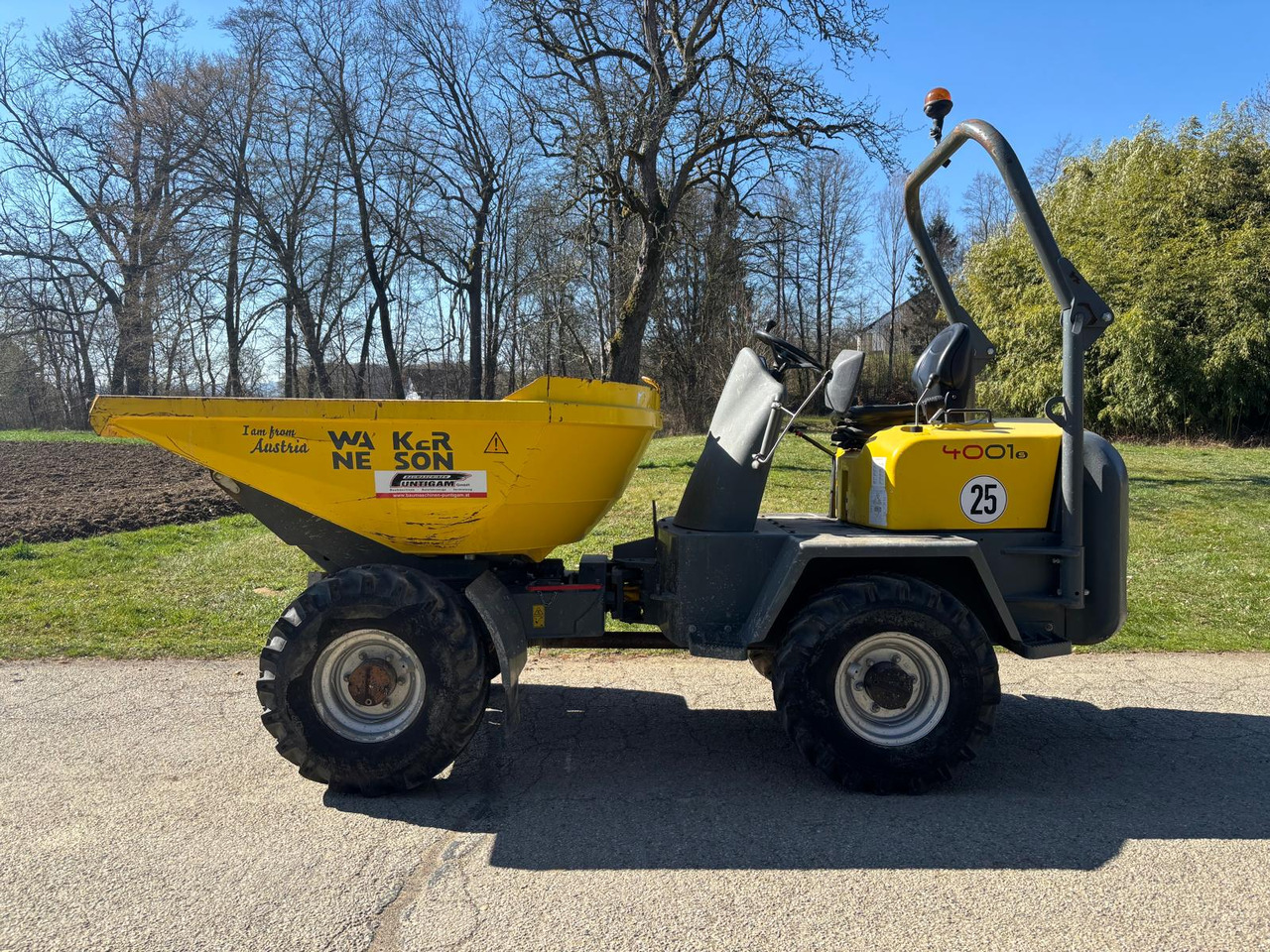 WACKER Neuson 4001 - Ανατρεπόμενο όχημα: φωτογραφία 1 WACKER Neuson 4001 - Ανατρεπόμενο όχημα: φωτογραφία 1