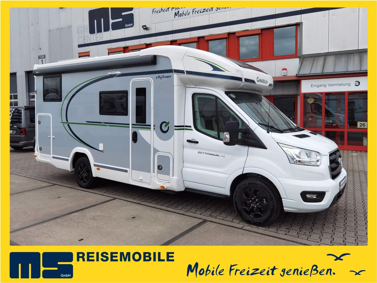 Chausson 627 TITANIUM / -2026- / 165PS-8G. / EINZELBETTEN - Ημιενιαίο αυτοκινούμενο: φωτογραφία 1 Chausson 627 TITANIUM / -2026- / 165PS-8G. / EINZELBETTEN - Ημιενιαίο αυτοκινούμενο: φωτογραφία 1