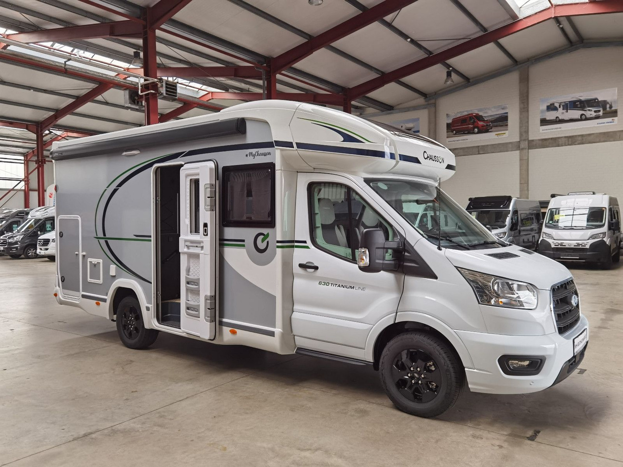 Ημιενιαίο αυτοκινούμενο Chausson 630 TITANIUM / - 2026 - / EINZEL.- HUBBETTEN: φωτογραφία 9