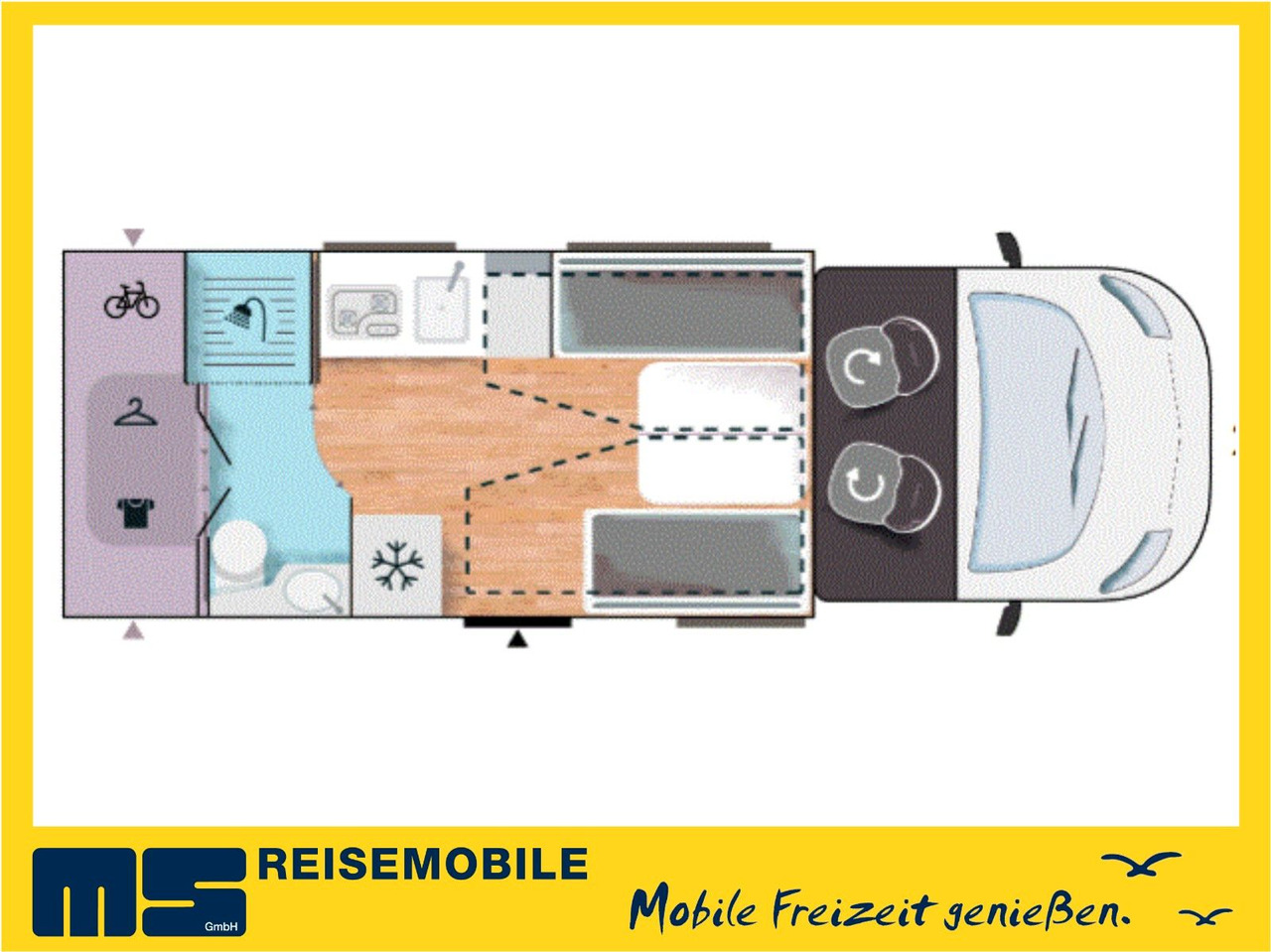 Chausson 630 TITANIUM / - 2026 - / EINZEL.- HUBBETTEN - Ημιενιαίο αυτοκινούμενο: φωτογραφία 2 Chausson 630 TITANIUM / - 2026 - / EINZEL.- HUBBETTEN - Ημιενιαίο αυτοκινούμενο: φωτογραφία 2