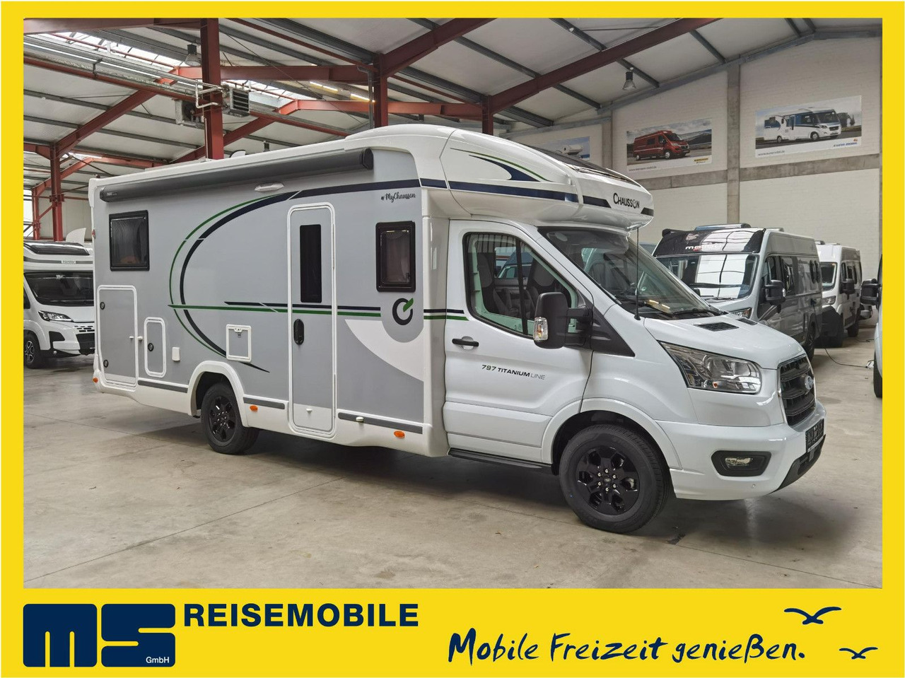 Chausson 797 TITANIUM / - 2026 - / 4.1T. / EINZELBETTEN - Ημιενιαίο αυτοκινούμενο: φωτογραφία 1 Chausson 797 TITANIUM / - 2026 - / 4.1T. / EINZELBETTEN - Ημιενιαίο αυτοκινούμενο: φωτογραφία 1