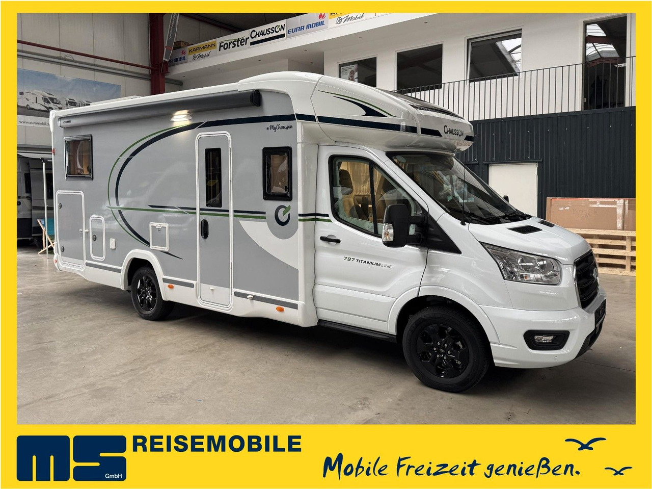 Chausson 797 TITANIUM / - 2026 - / 4.1T. / EINZELBETTEN - Ημιενιαίο αυτοκινούμενο: φωτογραφία 1 Chausson 797 TITANIUM / - 2026 - / 4.1T. / EINZELBETTEN - Ημιενιαίο αυτοκινούμενο: φωτογραφία 1