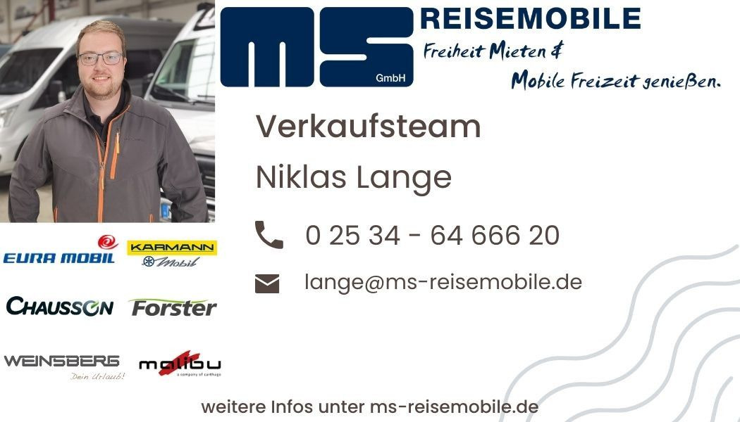 Karmann DAVIS 540 TRENDSTYLE /-MODELL 2026- / PLUS-PAKET - Αυτοκινούμενο βαν: φωτογραφία 3 Karmann DAVIS 540 TRENDSTYLE /-MODELL 2026- / PLUS-PAKET - Αυτοκινούμενο βαν: φωτογραφία 3