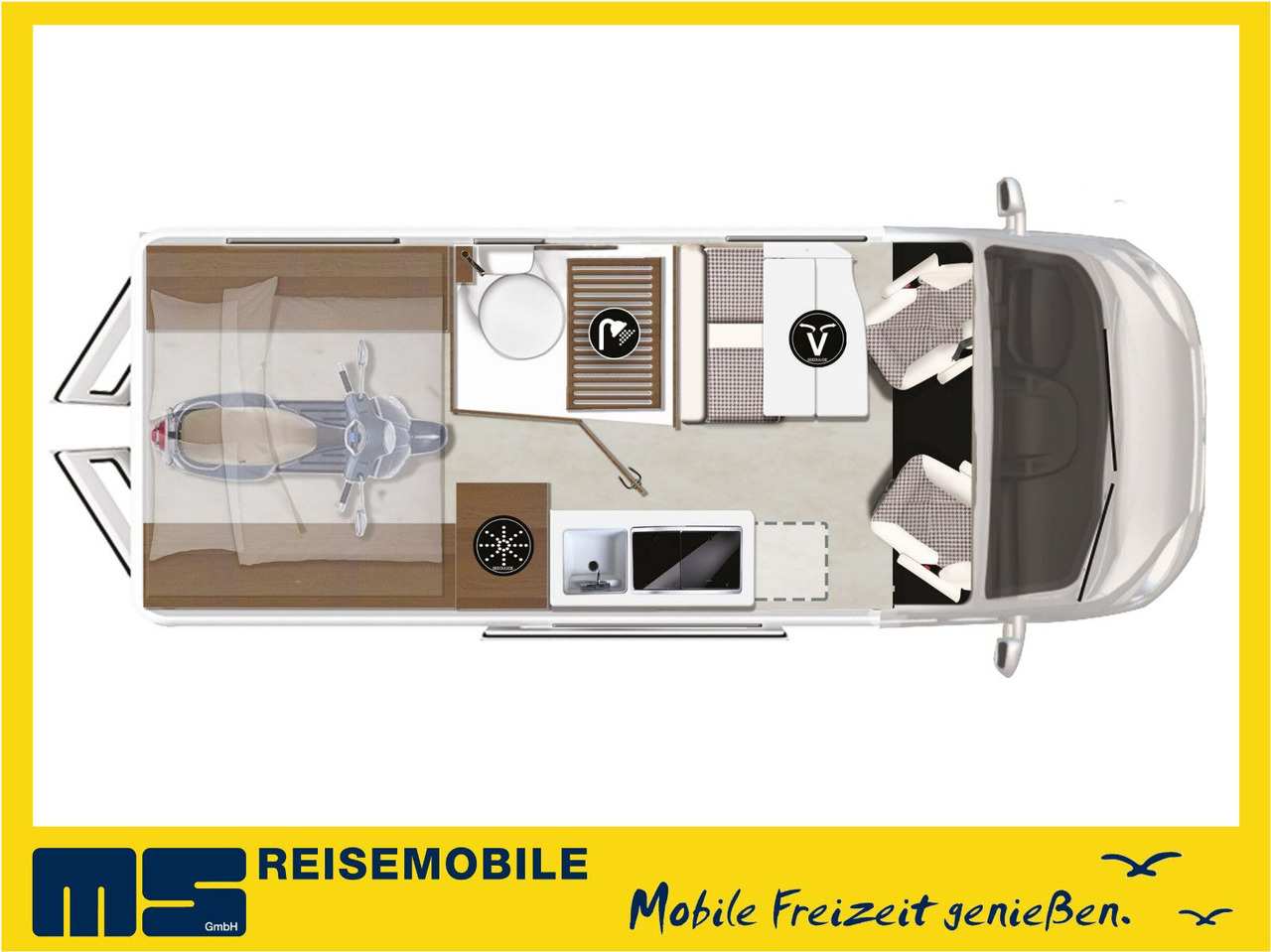 Karmann DAVIS 630 LIFESTYLE/ - 2026 - / XXL-HUBBETT -GAR - Αυτοκινούμενο βαν: φωτογραφία 2 Karmann DAVIS 630 LIFESTYLE/ - 2026 - / XXL-HUBBETT -GAR - Αυτοκινούμενο βαν: φωτογραφία 2