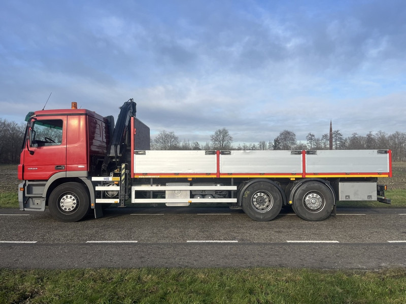 Mercedes-Benz ACTROS 2832 - Φορτηγό με ανοιχτή καρότσα, Φορτηγό με γερανό: φωτογραφία 3 Mercedes-Benz ACTROS 2832 - Φορτηγό με ανοιχτή καρότσα, Φορτηγό με γερανό: φωτογραφία 3