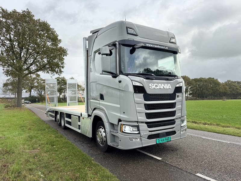 Scania S450 NGS 6X2 Machine Transporter / Oprij Vrachtwagen Euro 6 Automaat - Full Air - 2019 - APK 11-26 - Φορτηγό αυτοκινητάμαξα: φωτογραφία 4 Scania S450 NGS 6X2 Machine Transporter / Oprij Vrachtwagen Euro 6 Automaat - Full Air - 2019 - APK 11-26 - Φορτηγό αυτοκινητάμαξα: φωτογραφία 4