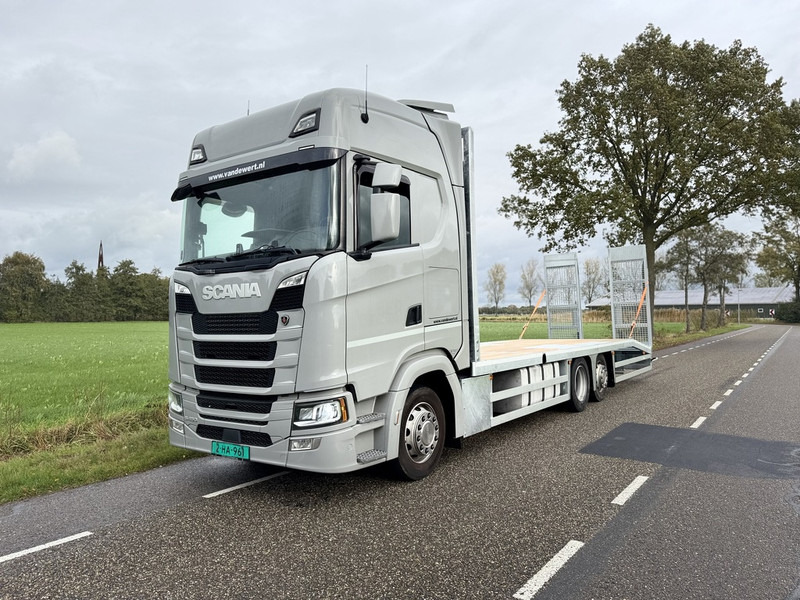Scania S450 NGS 6X2 Machine Transporter / Oprij Vrachtwagen Euro 6 Automaat - Full Air - 2019 - APK 11-26 - Φορτηγό αυτοκινητάμαξα: φωτογραφία 1 Scania S450 NGS 6X2 Machine Transporter / Oprij Vrachtwagen Euro 6 Automaat - Full Air - 2019 - APK 11-26 - Φορτηγό αυτοκινητάμαξα: φωτογραφία 1