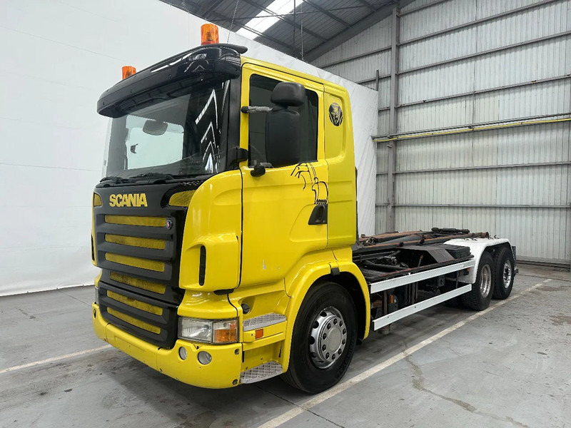 Scania R420 6x2 / Leebur - Φορτηγό φόρτωσης γάντζου: φωτογραφία 1 Scania R420 6x2 / Leebur - Φορτηγό φόρτωσης γάντζου: φωτογραφία 1