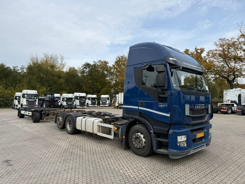 Krone AZ BDF clean chassis airsuspension BPW axle - Ρυμούλκα μεταφοράς εμπορευματοκιβωτίων/ Κινητό αμάξωμα: φωτογραφία 1 Krone AZ BDF clean chassis airsuspension BPW axle - Ρυμούλκα μεταφοράς εμπορευματοκιβωτίων/ Κινητό αμάξωμα: φωτογραφία 1