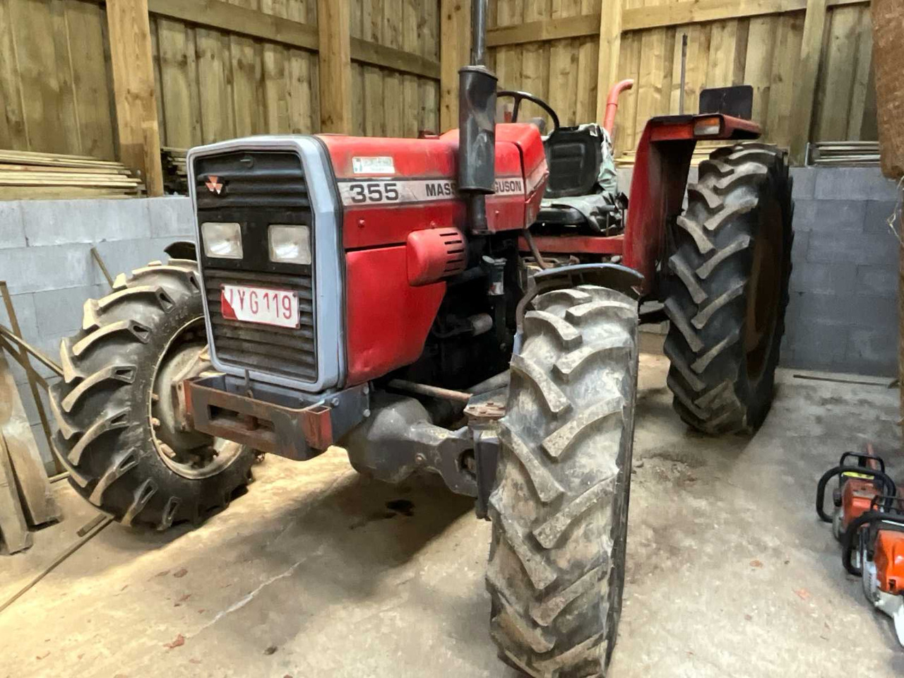 1986 MASSEY-FERGUSON 355 4WD AGRICULTURAL TRACTOR - Τρακτέρ: φωτογραφία 1 1986 MASSEY-FERGUSON 355 4WD AGRICULTURAL TRACTOR - Τρακτέρ: φωτογραφία 1