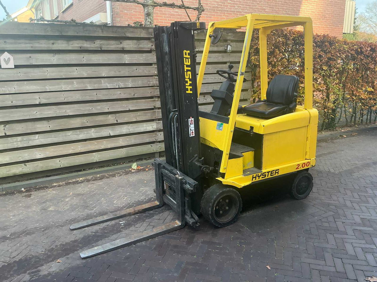 1996 HYSTER E2.00XMS FORKLIFT TRUCK - Περονοφόρο όχημα: φωτογραφία 3 1996 HYSTER E2.00XMS FORKLIFT TRUCK - Περονοφόρο όχημα: φωτογραφία 3