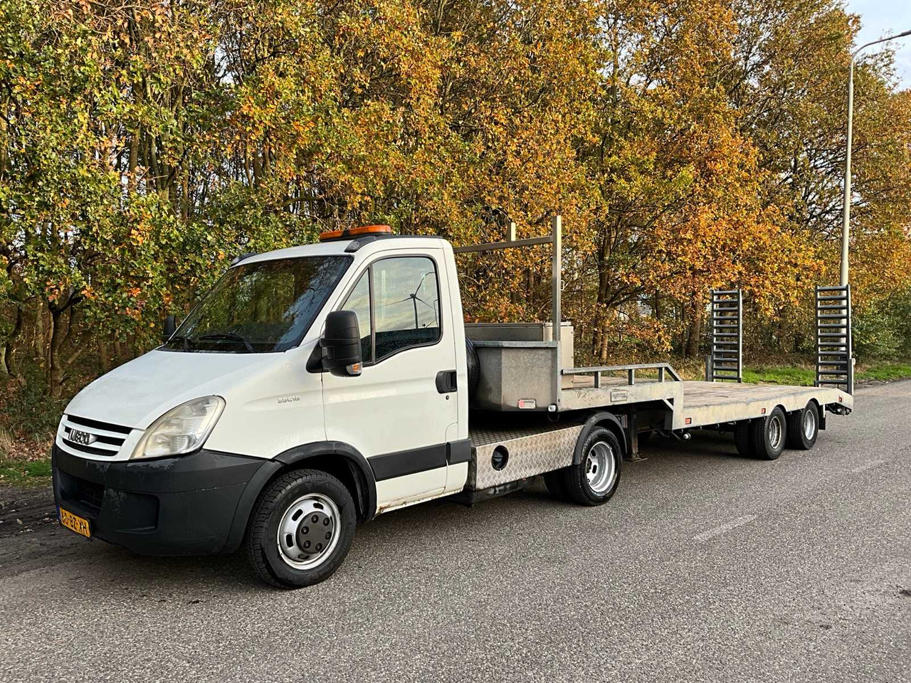 2006 IVECO DAILY 35C18 WITH VELDHUIZEN SEMI-TRAILER BE COMBINATION - Ελαφρύ επαγγελματικό: φωτογραφία 1 2006 IVECO DAILY 35C18 WITH VELDHUIZEN SEMI-TRAILER BE COMBINATION - Ελαφρύ επαγγελματικό: φωτογραφία 1