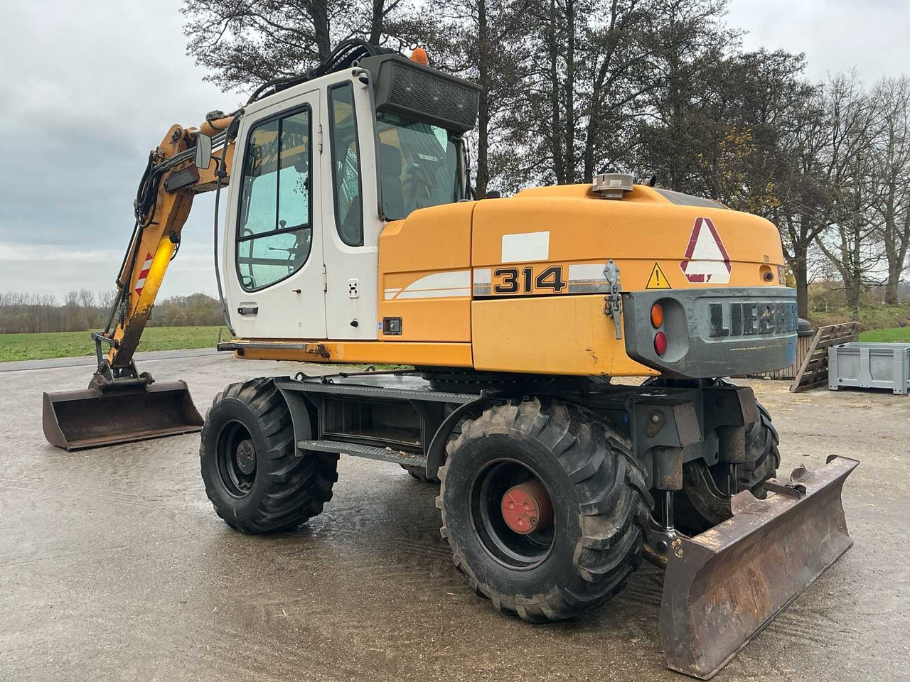 2007 LIEBHERR A314 LITRONIC WHEELED EXCAVATOR - Τροχοφόρος εκσκαφέας: φωτογραφία 3 2007 LIEBHERR A314 LITRONIC WHEELED EXCAVATOR - Τροχοφόρος εκσκαφέας: φωτογραφία 3