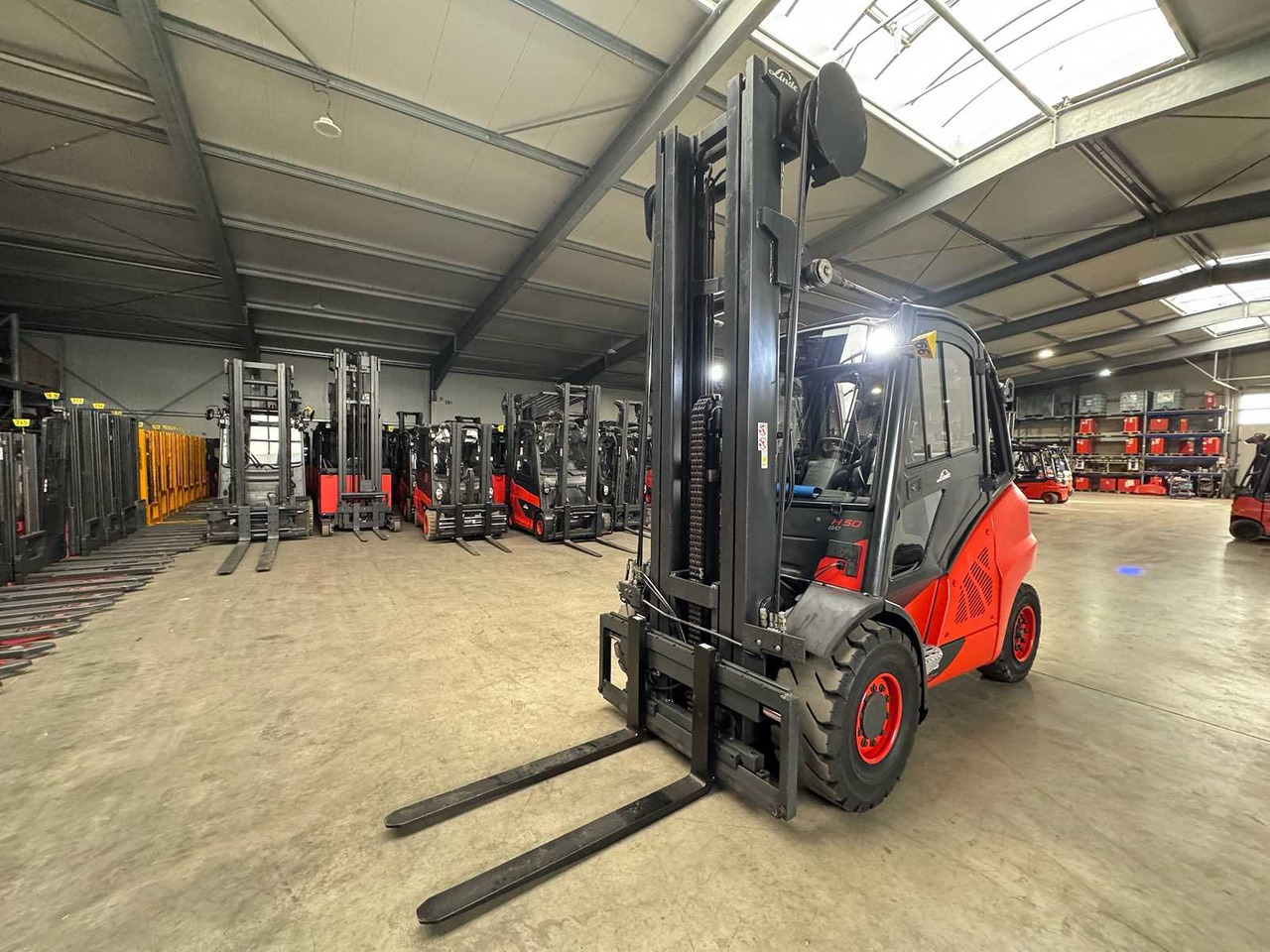 2015 LINDE H50D 5,000KG TRIPLEX 666CM 3+4TH VALVE DIESEL FORKLIFT FORKLIFT 15,862 HOURS. - Περονοφόρο όχημα: φωτογραφία 4 2015 LINDE H50D 5,000KG TRIPLEX 666CM 3+4TH VALVE DIESEL FORKLIFT FORKLIFT 15,862 HOURS. - Περονοφόρο όχημα: φωτογραφία 4