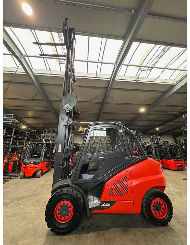 2015 SERVICE + UVV 10/2026 LINDE H50D TRIPLEX 666CM 3RD+4TH+5TH VALVE CAB DIESEL FORKLIFT - Περονοφόρο όχημα: φωτογραφία 3 2015 SERVICE + UVV 10/2026 LINDE H50D TRIPLEX 666CM 3RD+4TH+5TH VALVE CAB DIESEL FORKLIFT - Περονοφόρο όχημα: φωτογραφία 3