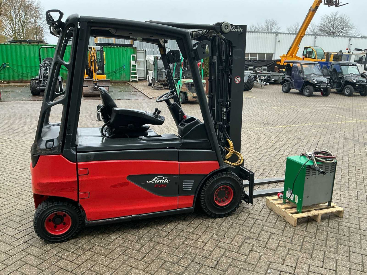 Περονοφόρο όχημα 2017 LINDE E25L-01 FORKLIFT TRUCK: φωτογραφία 6