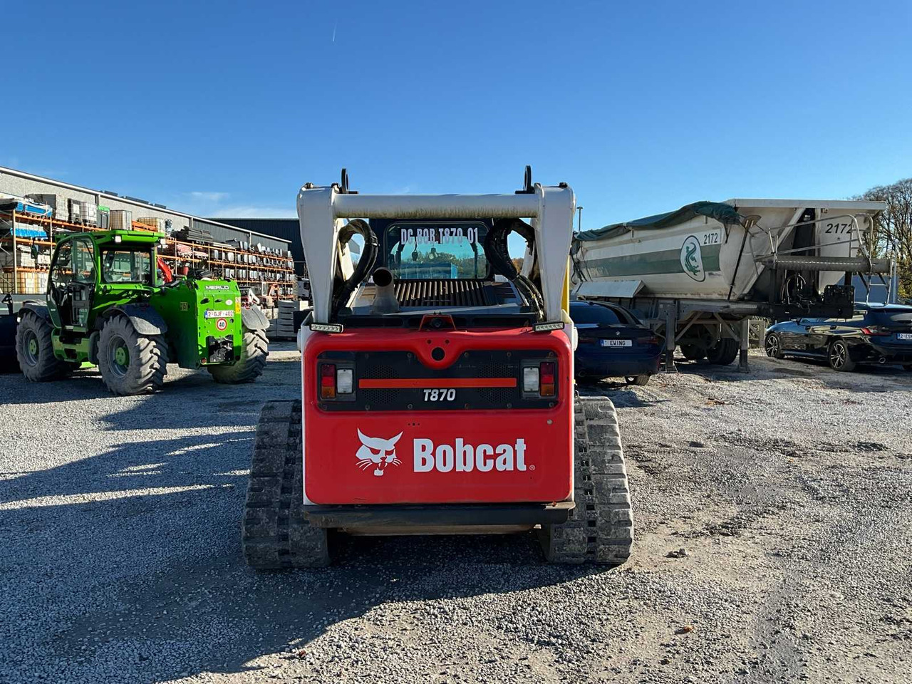 2020 BOBCAT T 870 + TRIMBLE GUIDED + GRADER 108 - Ερπυστριοφόρος μικρός φορτωτής: φωτογραφία 4 2020 BOBCAT T 870 + TRIMBLE GUIDED + GRADER 108 - Ερπυστριοφόρος μικρός φορτωτής: φωτογραφία 4