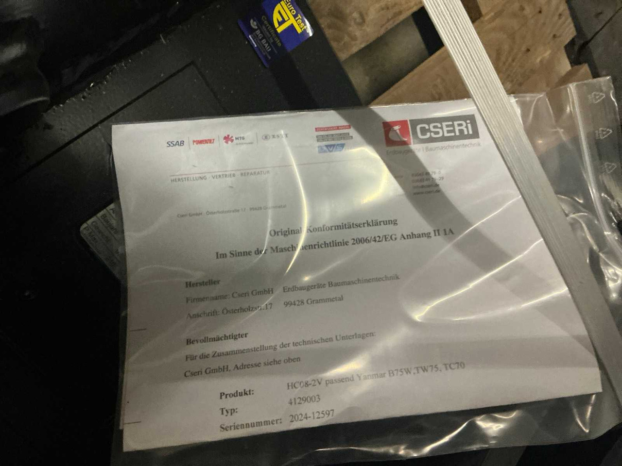 2024 YANMAR HC08-2V QUICK COUPLER, HYDR. - Ελαστιχοφόρος φορτωτής: φωτογραφία 5 2024 YANMAR HC08-2V QUICK COUPLER, HYDR. - Ελαστιχοφόρος φορτωτής: φωτογραφία 5