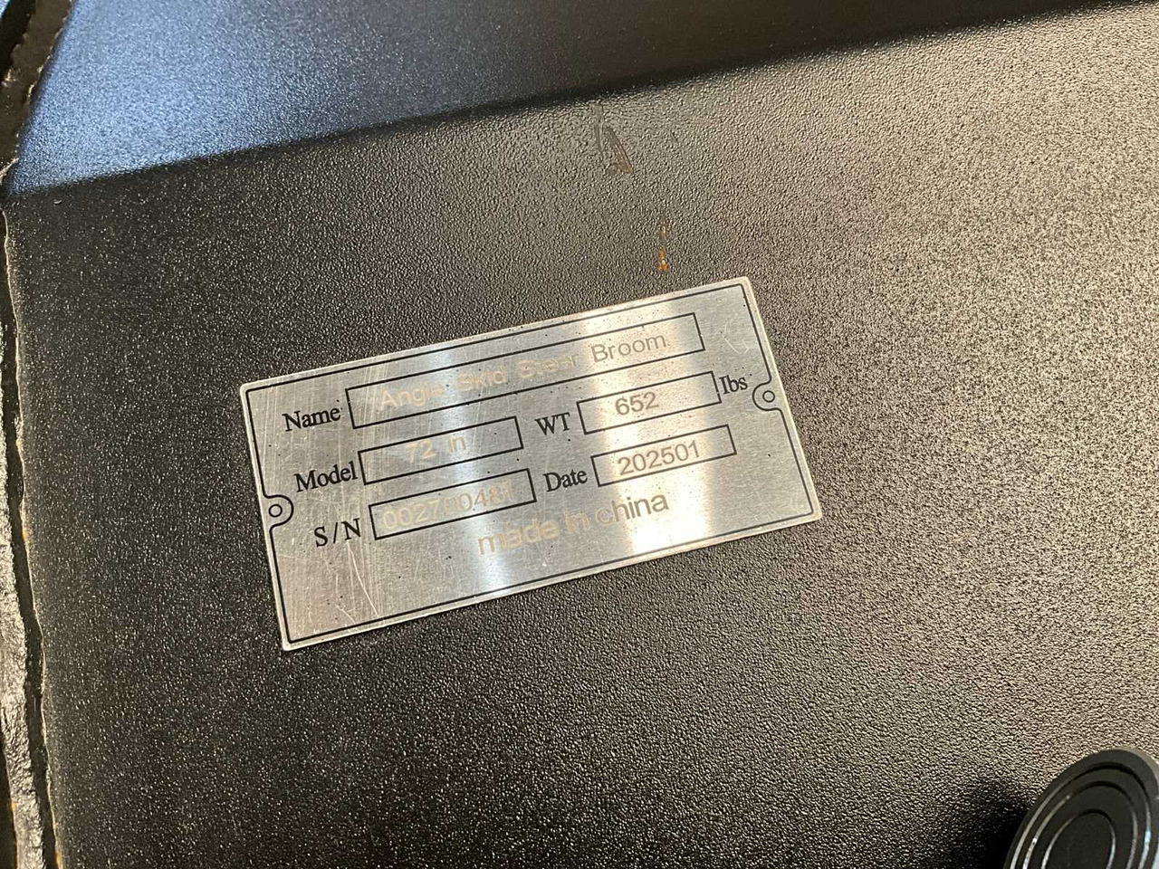 2025 72 INCH BROOM/SWEEPER FOR SKID STEER LOADER - Ερπυστριοφόρος μικρός φορτωτής: φωτογραφία 5 2025 72 INCH BROOM/SWEEPER FOR SKID STEER LOADER - Ερπυστριοφόρος μικρός φορτωτής: φωτογραφία 5