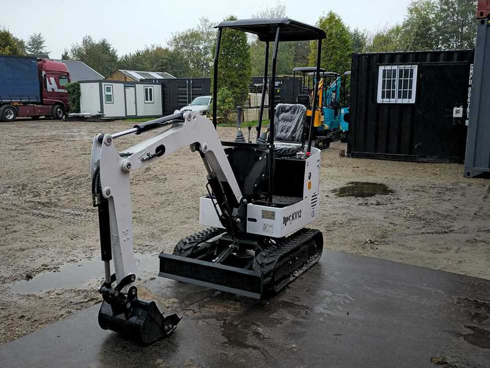 2025 - JPC - KV12 - WHITE - MINI EXCAVATOR - Μίνι εκσκαφέας: φωτογραφία 4 2025 - JPC - KV12 - WHITE - MINI EXCAVATOR - Μίνι εκσκαφέας: φωτογραφία 4