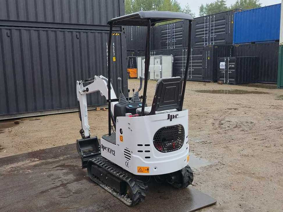 2025 - JPC - KV12 - WHITE - MINI EXCAVATOR - Μίνι εκσκαφέας: φωτογραφία 5 2025 - JPC - KV12 - WHITE - MINI EXCAVATOR - Μίνι εκσκαφέας: φωτογραφία 5