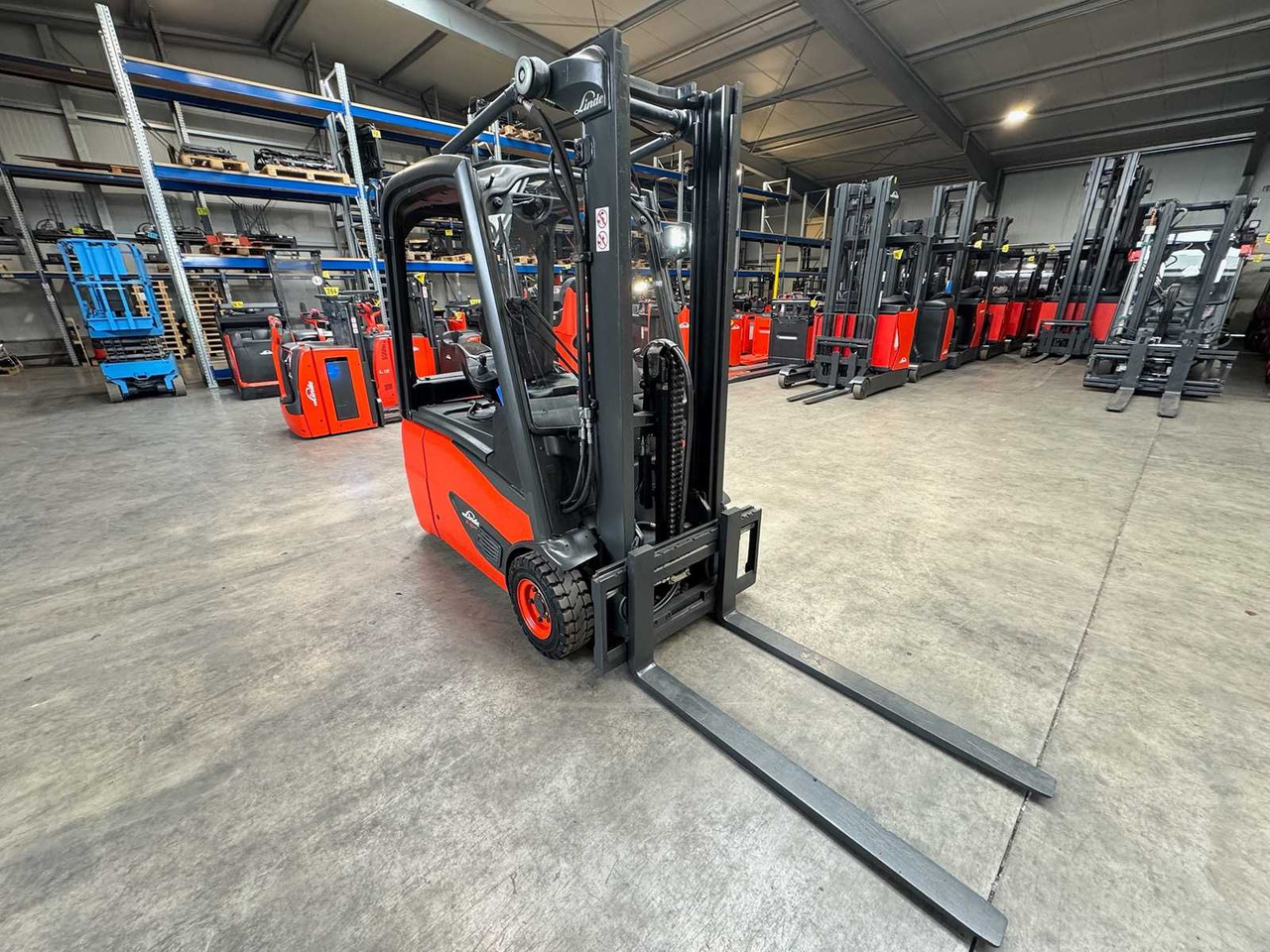 BATTERY 2021 SERVICE + UVV 07/26 LINDE E16 EVO 1,600KG DUPLEX FREE LIFT ELECTRIC FORKLIFT - Περονοφόρο όχημα: φωτογραφία 5 BATTERY 2021 SERVICE + UVV 07/26 LINDE E16 EVO 1,600KG DUPLEX FREE LIFT ELECTRIC FORKLIFT - Περονοφόρο όχημα: φωτογραφία 5
