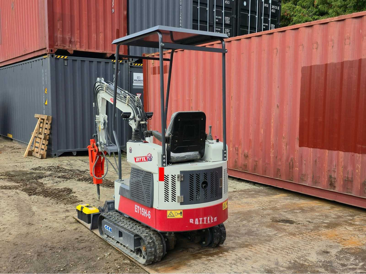 BTTL ET15H-6 - Μίνι εκσκαφέας: φωτογραφία 2 BTTL ET15H-6 - Μίνι εκσκαφέας: φωτογραφία 2