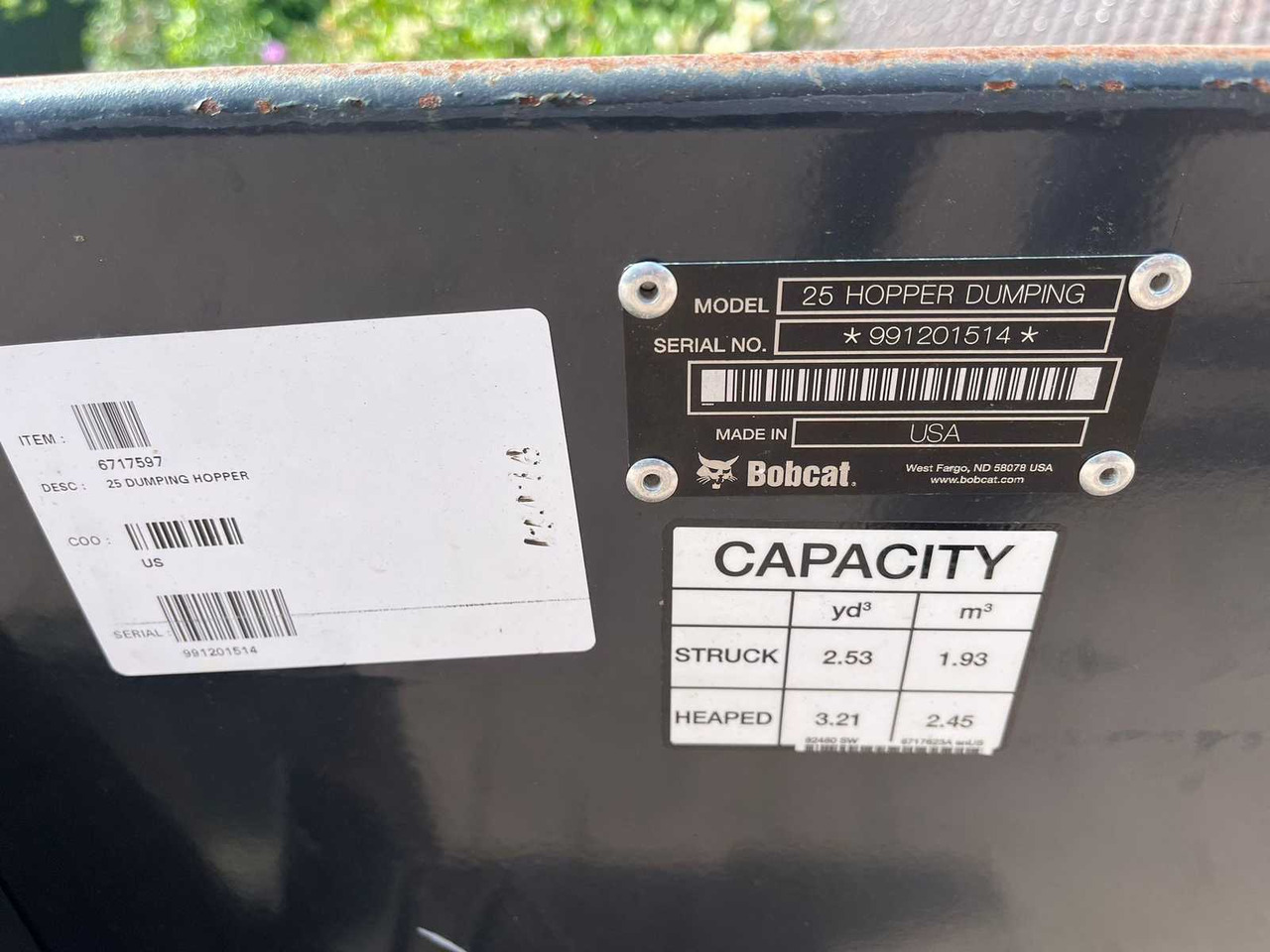 Bobcat 2,5M3 - Μίνι εκσκαφέας: φωτογραφία 4 Bobcat 2,5M3 - Μίνι εκσκαφέας: φωτογραφία 4