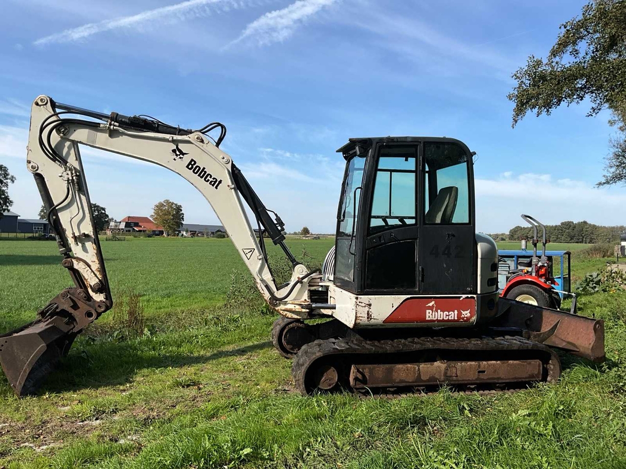 Bobcat 442 - Ερπυστριοφόρος εκσκαφέας: φωτογραφία 4 Bobcat 442 - Ερπυστριοφόρος εκσκαφέας: φωτογραφία 4