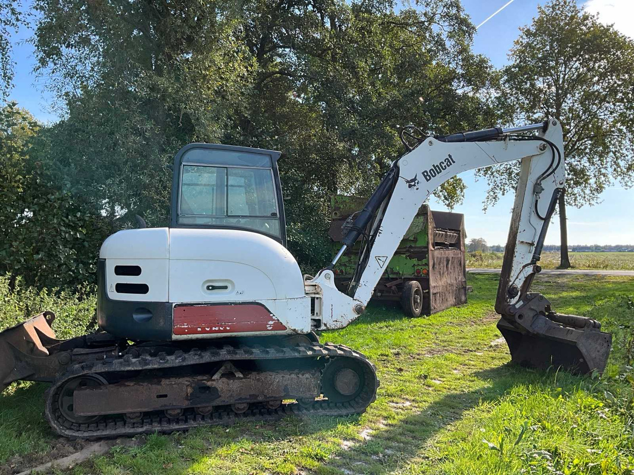 Bobcat 442 - Ερπυστριοφόρος εκσκαφέας: φωτογραφία 5 Bobcat 442 - Ερπυστριοφόρος εκσκαφέας: φωτογραφία 5