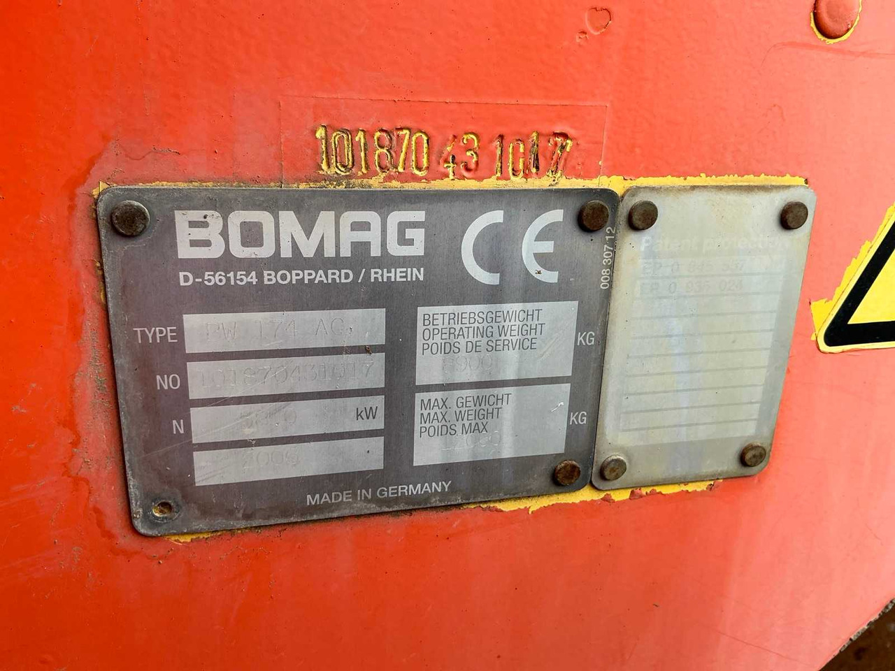 Οδοστρωτήρες Bomag BW 174 AC: φωτογραφία 14